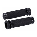 Avon grip set, Diamond Contour Air SS. Domed. Black