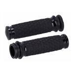 Avon grip set, Diamond Contour Air SS. Domed. Black