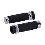 Avon grip set, Diamond Contour Air SS. Domed. Chrome