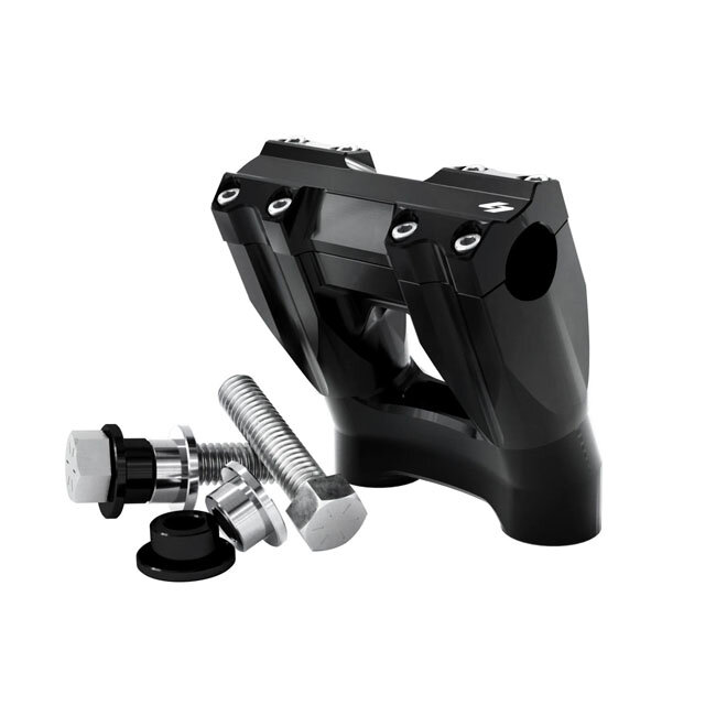 Kraus, Kickback Riser set. 5" (127mm) rise. Black