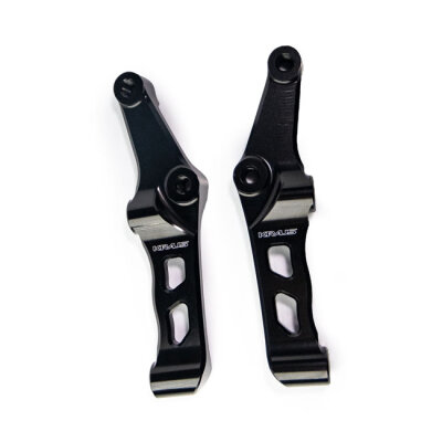 Kraus, front 100mm radial caliper mount set. Black