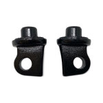 Kodlin, traditional H-D male mount peg adapter. Black