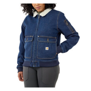 Carhartt Relaxed Fit Denim Sherpa Lined female jacket...