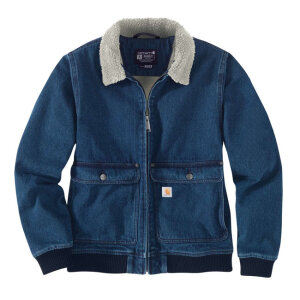 Carhartt Relaxed Fit Denim Sherpa Lined female jacket...