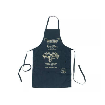 Rusty Pistons Besso apron blue One size fits most