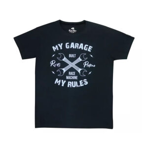 Rusty Pistons Garage t-shirt black Size L