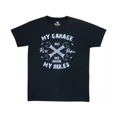 Rusty Pistons Garage t-shirt black Size 2XL