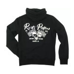 Rusty Pistons Riggins zip hoodie black Size XL