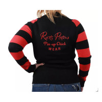 Rusty Pistons Cutter female sweatshirt black/red Female...