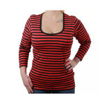 Rusty Pistons Mesa female 3/4 sleeve red/black Size S