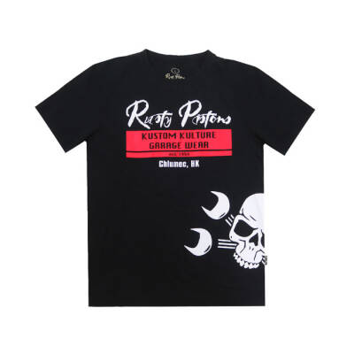 Rusty Pistons Wrench t-shirt black Size M