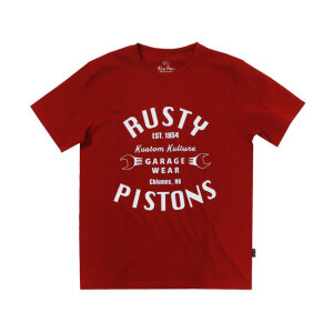 Rusty Pistons Vista t-shirt bordeaux Size 2XL