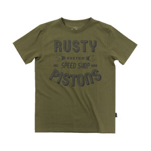 Rusty Pistons Hulton t-shirt khaki Size L