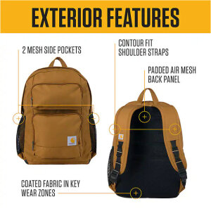 Carhartt Classic Single backpack carhartt® brown Size 30;5 x 44;5 x 22;2 cm