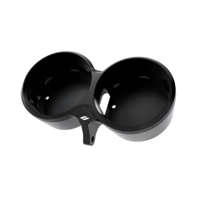 Kraus, Low Rider S Twin Gauge Bucket. Black