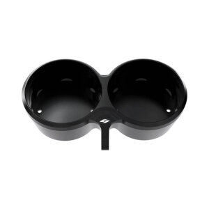 Kraus, Low Rider S Twin Gauge Bucket. Black