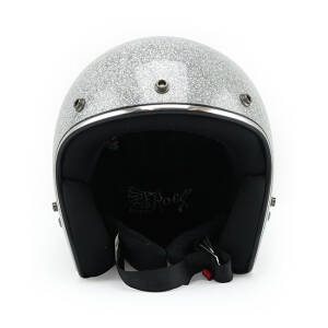 Roeg JETT helmet Disco ball silver Size S