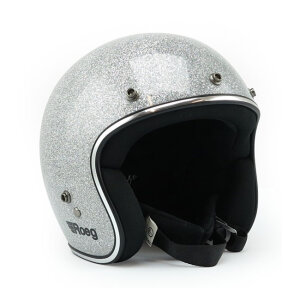 Roeg JETT helmet Disco ball silver Size XL