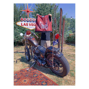 13 1/2 Rain Splitter denim vest black Size 4XL