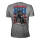 Down-n-Out Freedom Rider t-shirt american flag grey Size XL