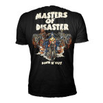 Down-n-Out Master Of Disaster t-shirt black Size 2XL