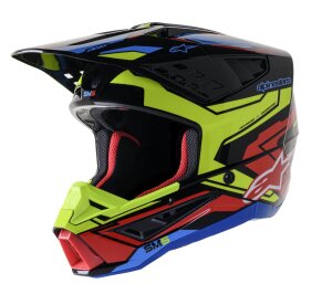 Helmet Sm5 Act2 Bk/y/r Xl