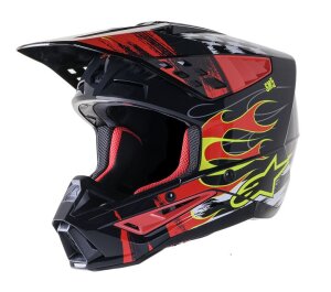 Helmet Sm5 Rash Red/g Xl