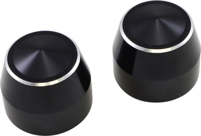 Caps Axle Elite Blk 25mm