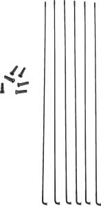 Spoke Kit Synt Front 29 E