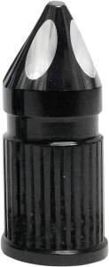Caps Valve Stem Spike Blk
