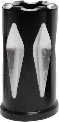 Caps Valve Stem Rival Blk