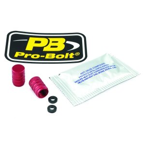 Cap Valve Stem Red