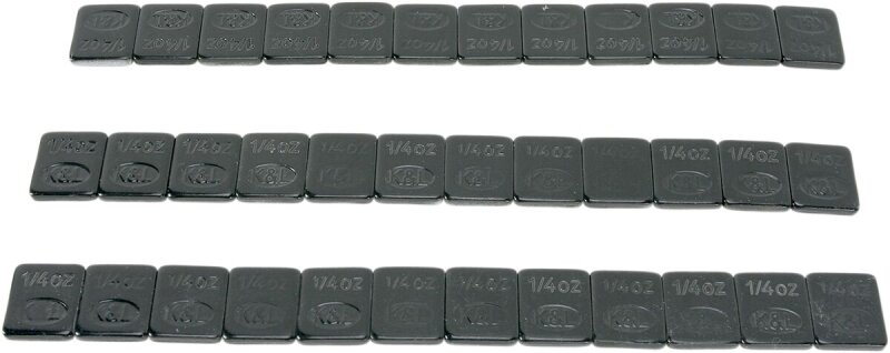 Steel Stick-on Black 36