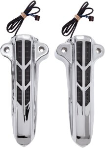 Cover Lower Leg Chrome/amber
