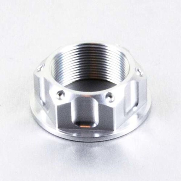Nut Top Yoke M22x1.00 Silver