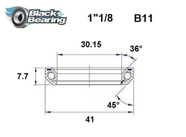 Hb 30.15x41x7.7mm 36 /45