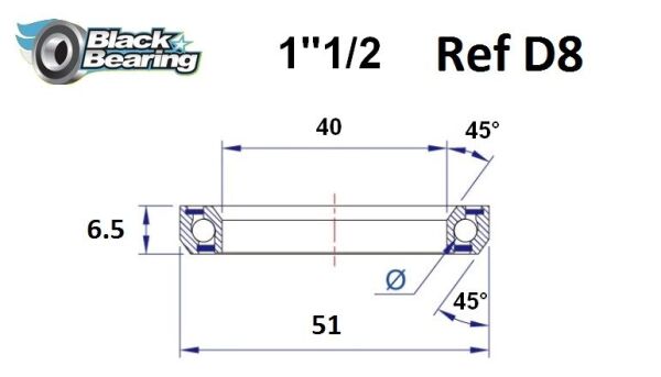 Hb 40x51x6.5mm 36 /45