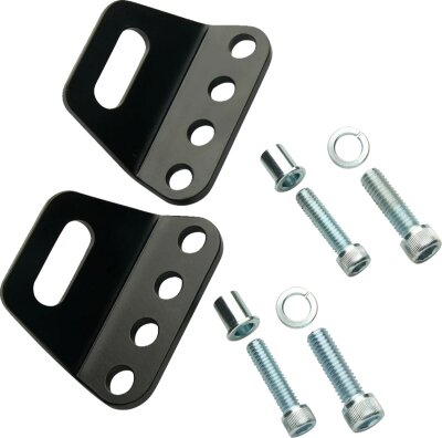 Brkt Rear Tie Down Hd Blk