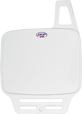 Uni Fr Number Plate Wh