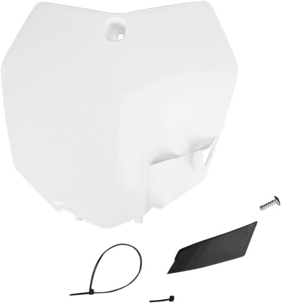 Plate #frt Sx/sxf 13-15 Wht