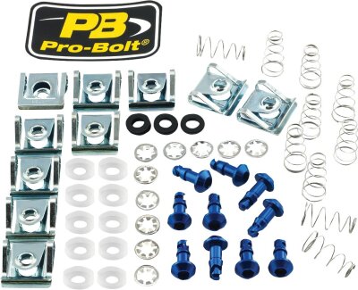 Stud 17mm Quick Rel Blue