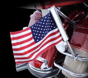 Mount Flag For 3/4 Tube Black