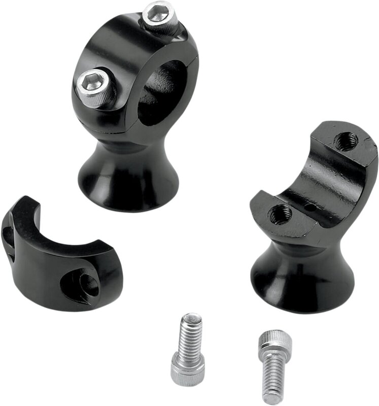 Risers Slimline 1.75 Blk