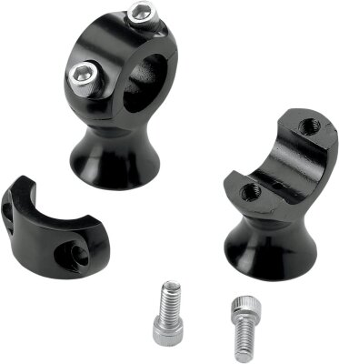 Risers Slimline 1.75 Blk
