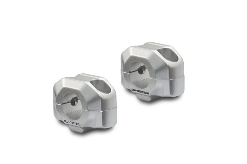 Bar Riser For 22mm Silver