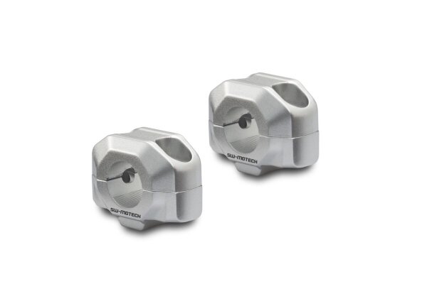 Bar Riser For 22mm Silver