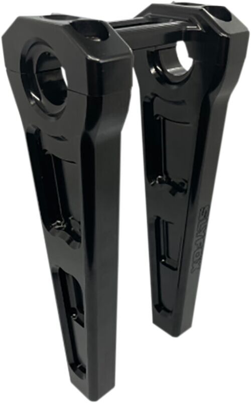 Riser Straight 8x1 Blk