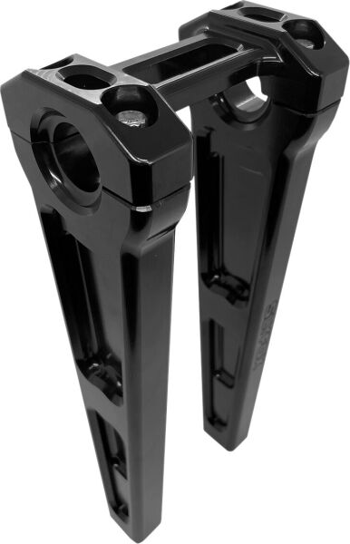 Riser Straight 10x1 Blk