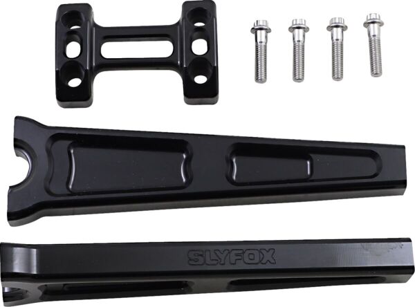 Riser Straight 10x1 Blk
