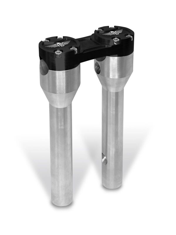 Riser Straight 8 Silver/black